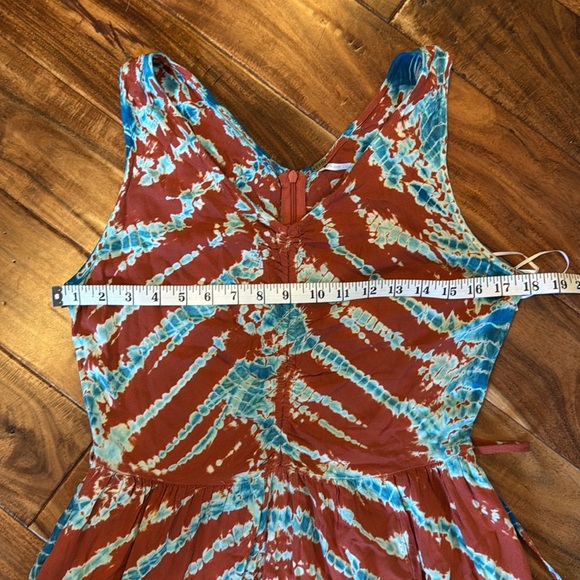 Young Fabulous & Broke Tie Dye Maxi Dress, sz Large, NWOT - Picture 8 of 8